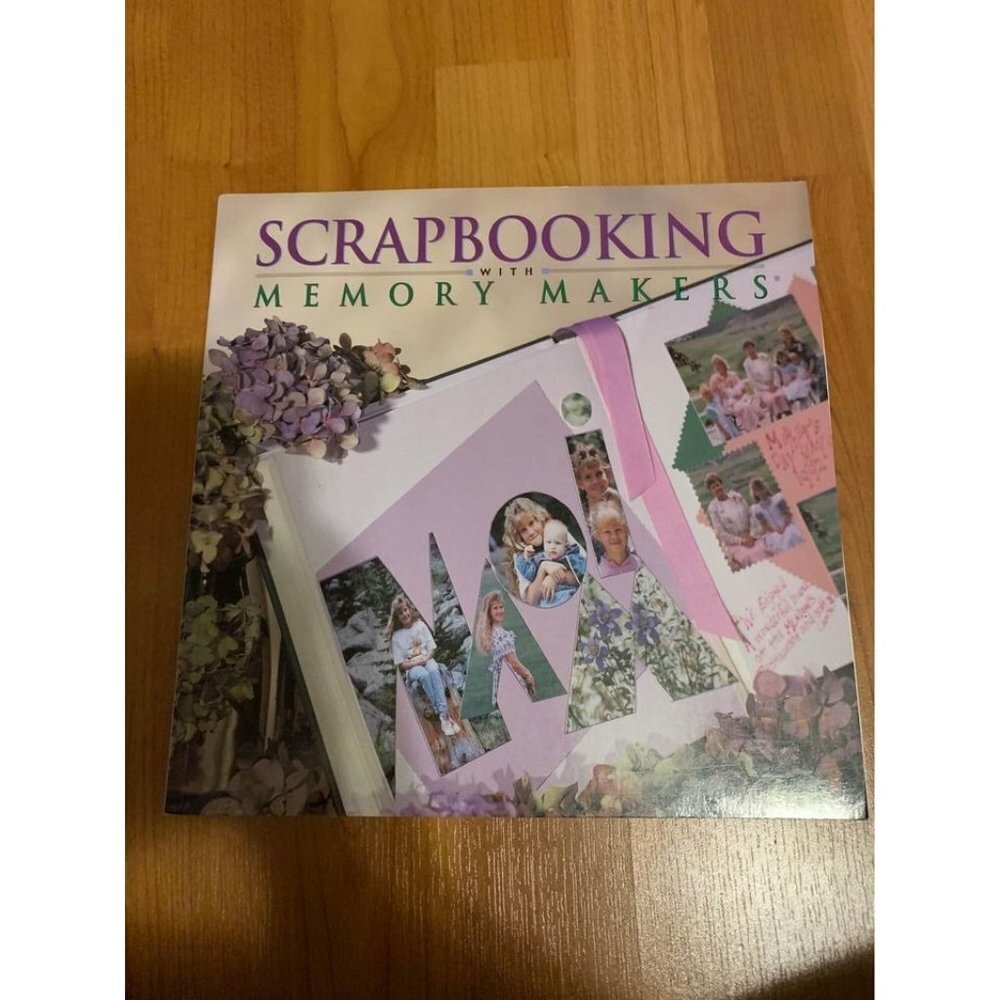 Vintage 1999 Scrapbooking with Memory Makers Craft Book